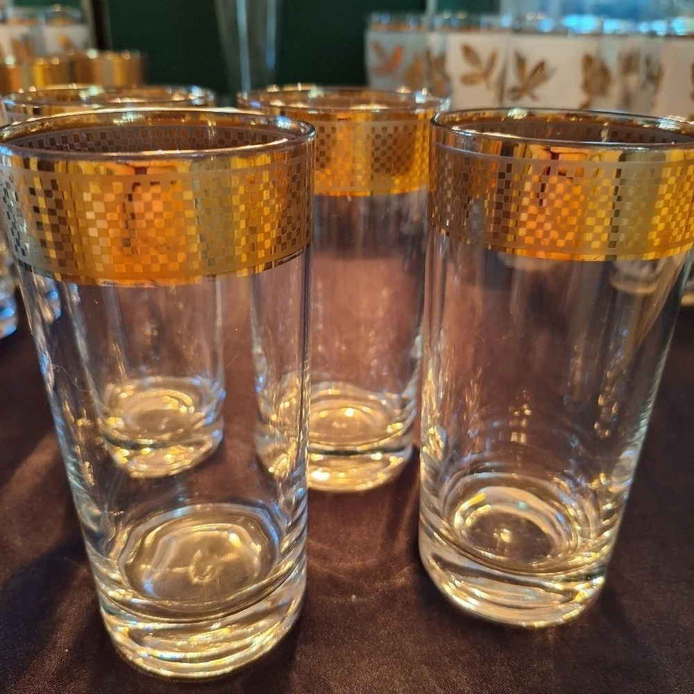 Vintage highball glass